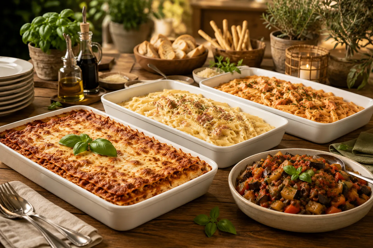 foto voor catering optie italiaans buffet