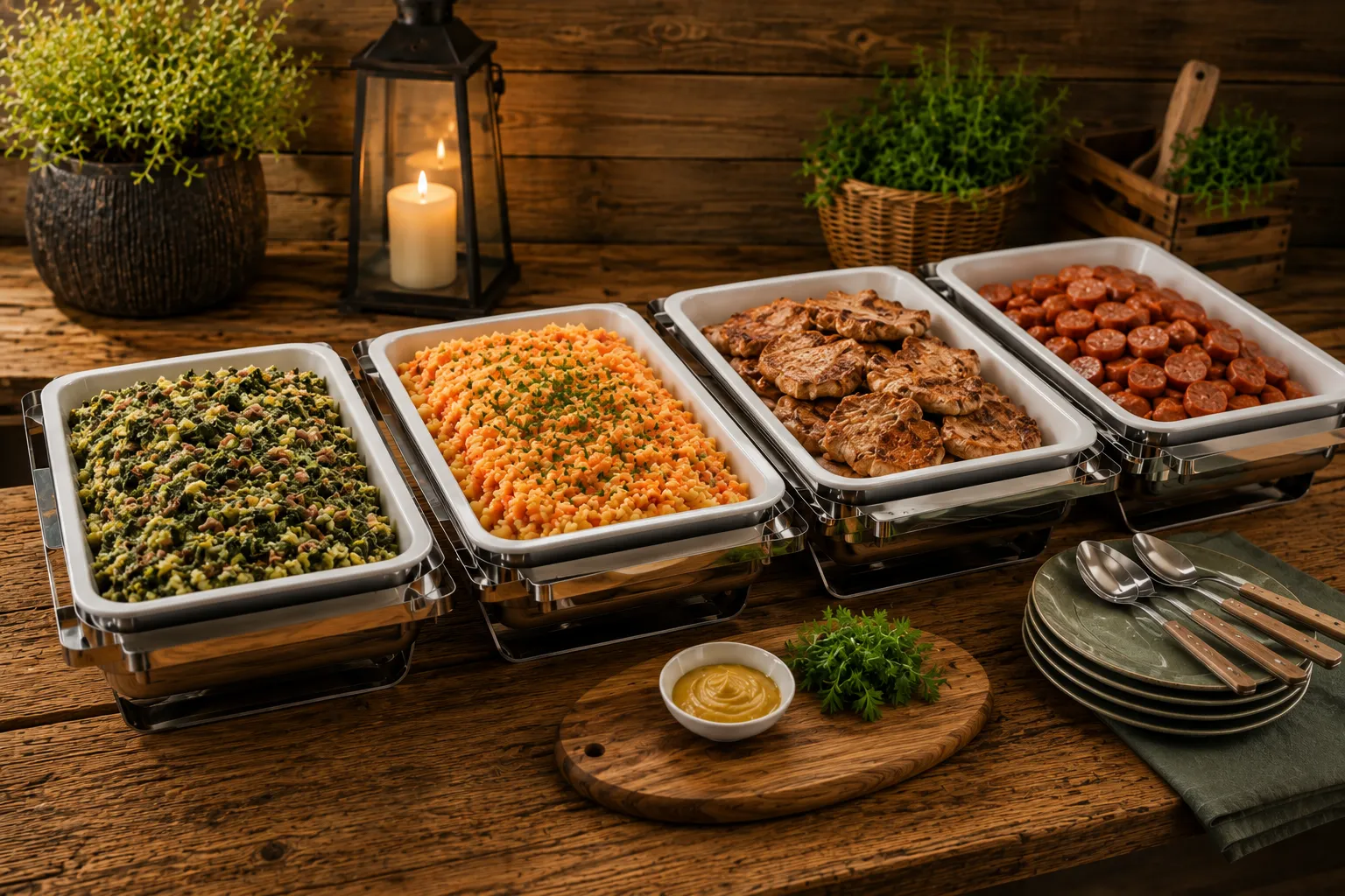 foto voor catering optie stampotten buffet